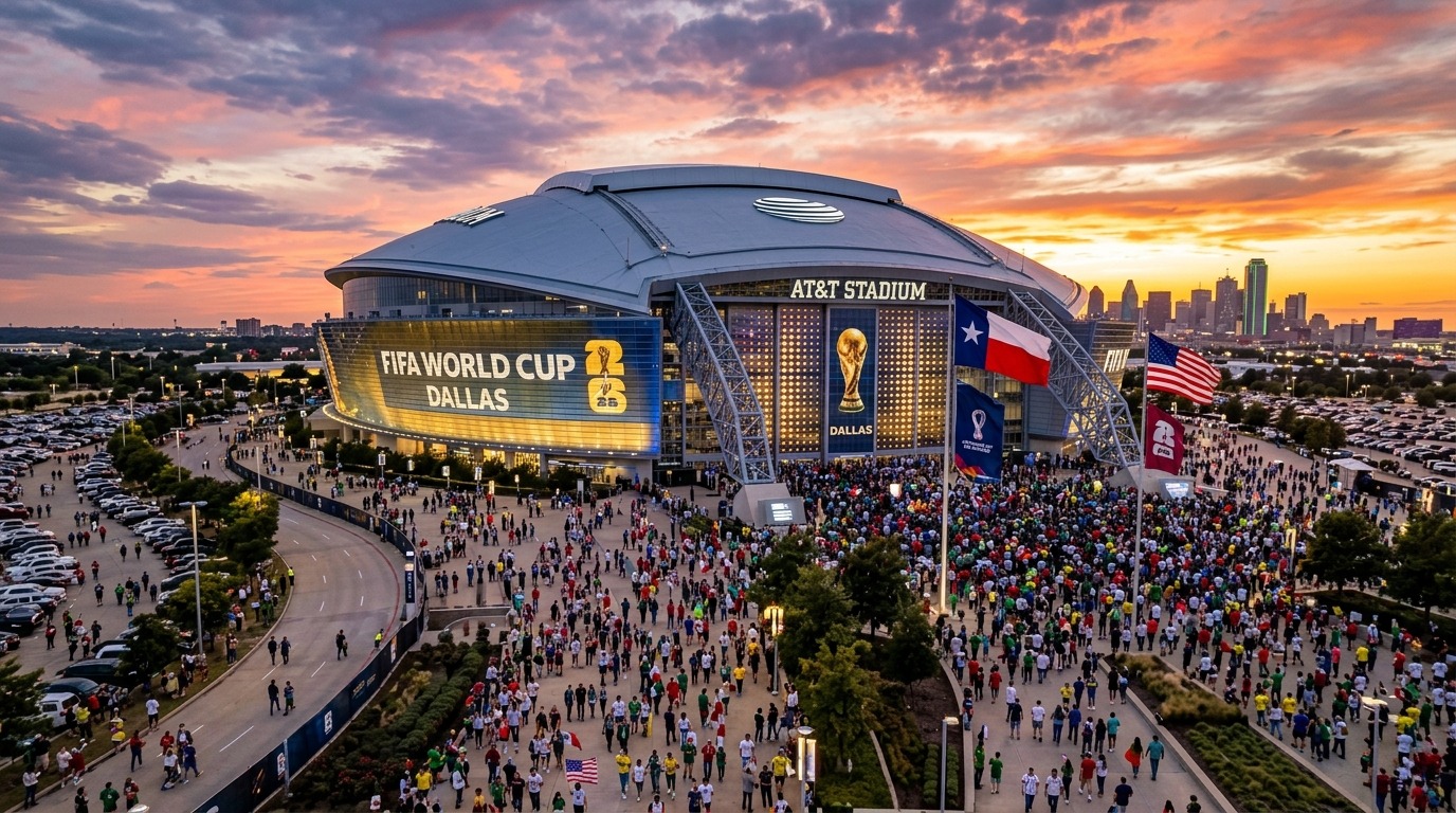 AT&T Stadium Dallas FIFA World Cup 2026 Texas