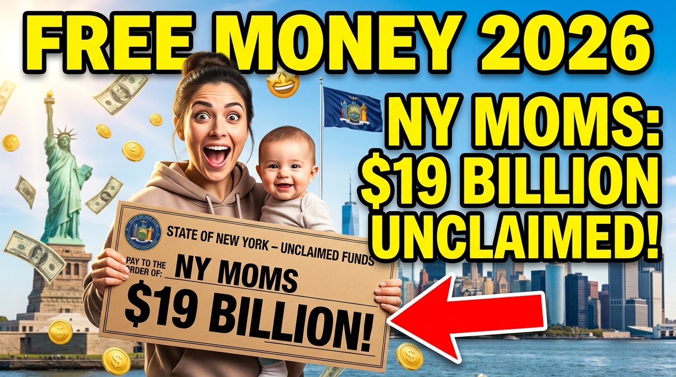 New York moms shocked checking $19 billion unclaimed money 2026 guide free on NY OpenBook official site