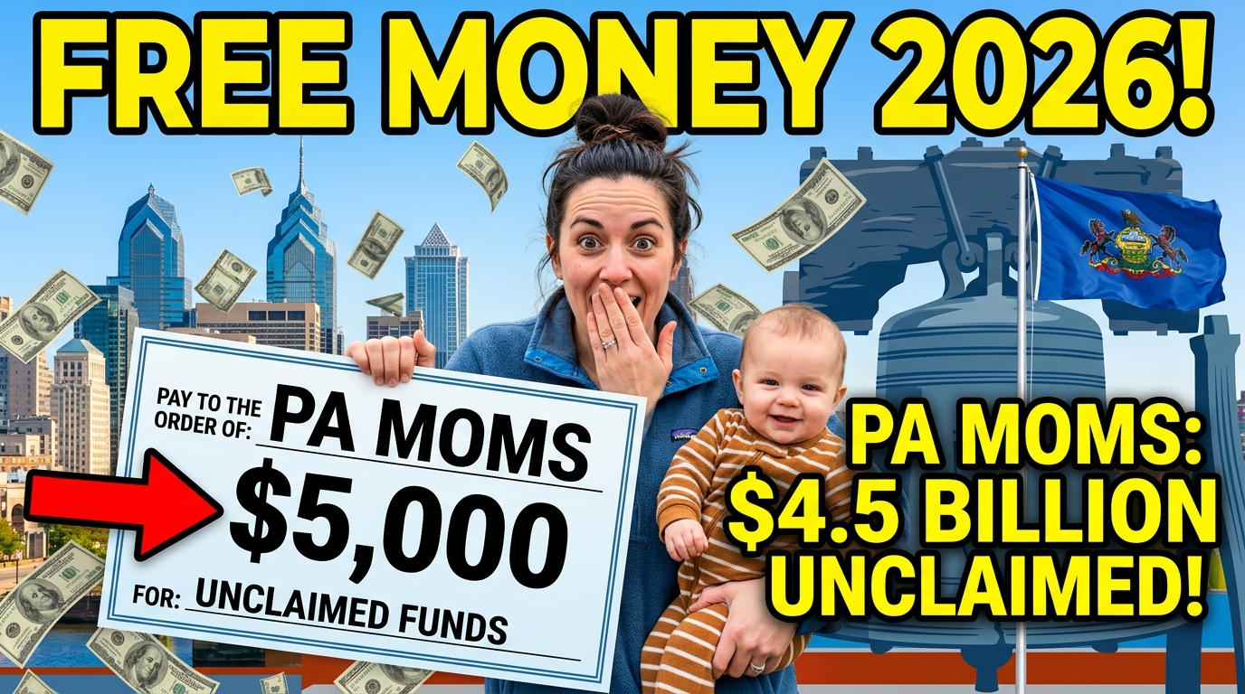 Pennsylvania moms shocked checking $4.5 billion unclaimed money 2026 guide free on treasury.pa.gov official site