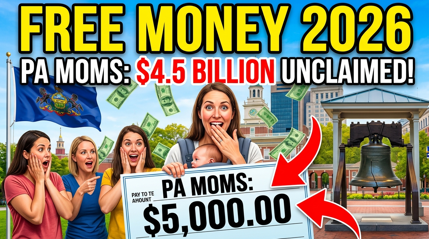Pennsylvania moms shocked checking $4.5 billion unclaimed money 2026 guide free on treasury.pa.gov official site