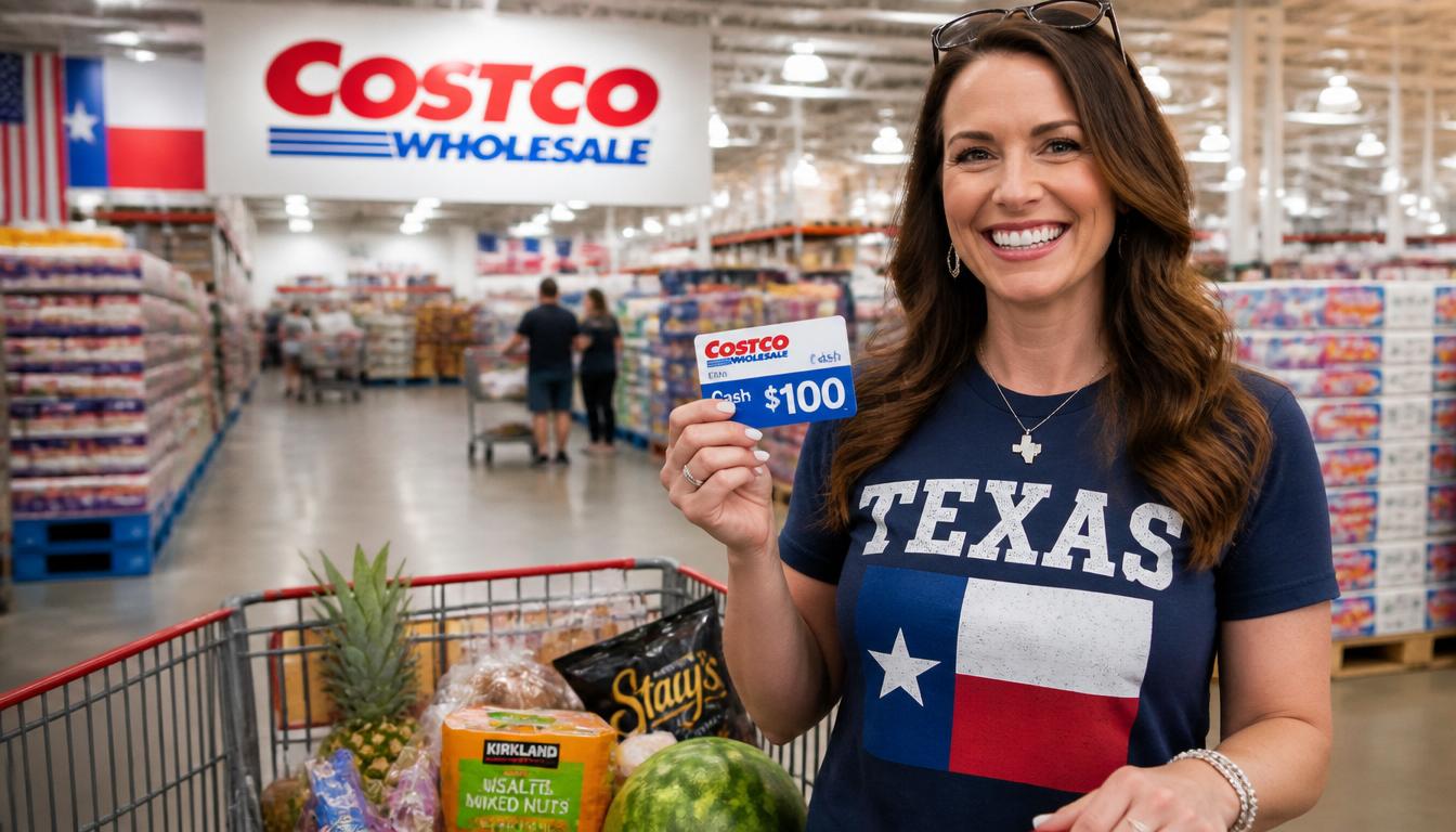 Texas mom claim Costco 100 voucher cash card