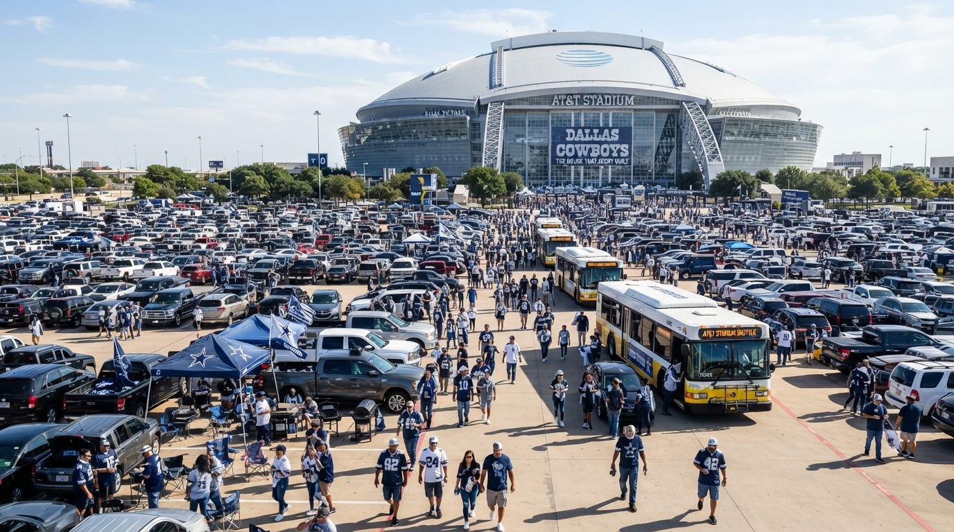 AT&T Stadium Dallas parking FIFA World Cup 2026