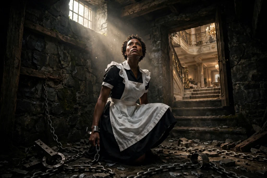 Maid Chained in Basement maid chained in basement owned mansion justice story