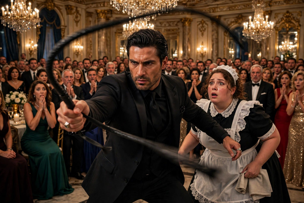 mafia boss protecting plus size maid at luxury engagement party 200 guests